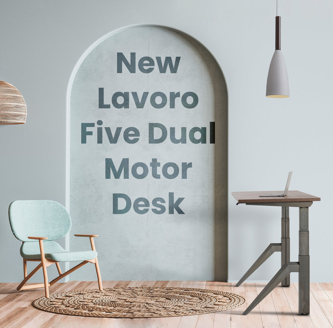 New Lavoro Five Dual Motor Desk