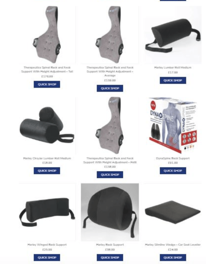 Back Pain - we can help..