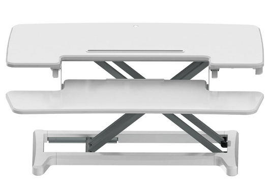 Convert the Kitchen Table into a Sit Stand Desk in an Instant!