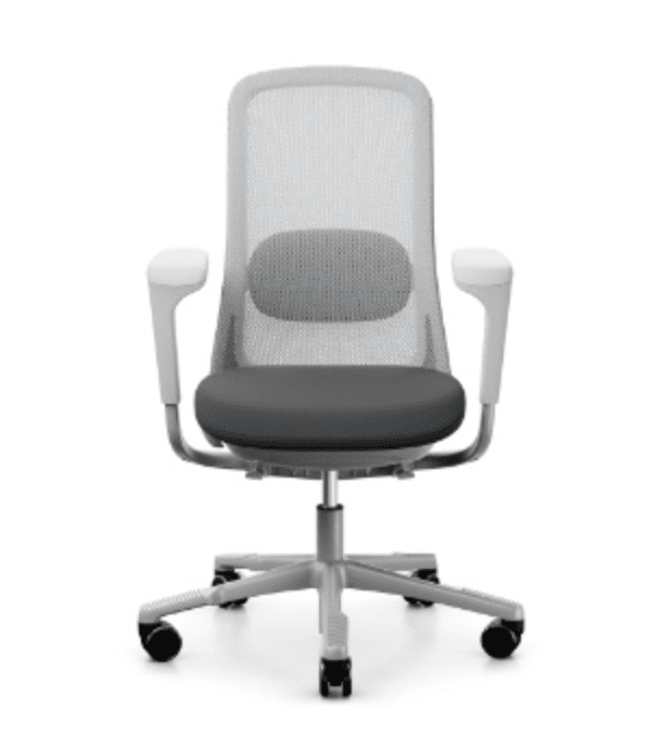 HÅG Sofi - Silver/Grey Upholstered High Back Taskchair Accessories HÅG Silver/Grey