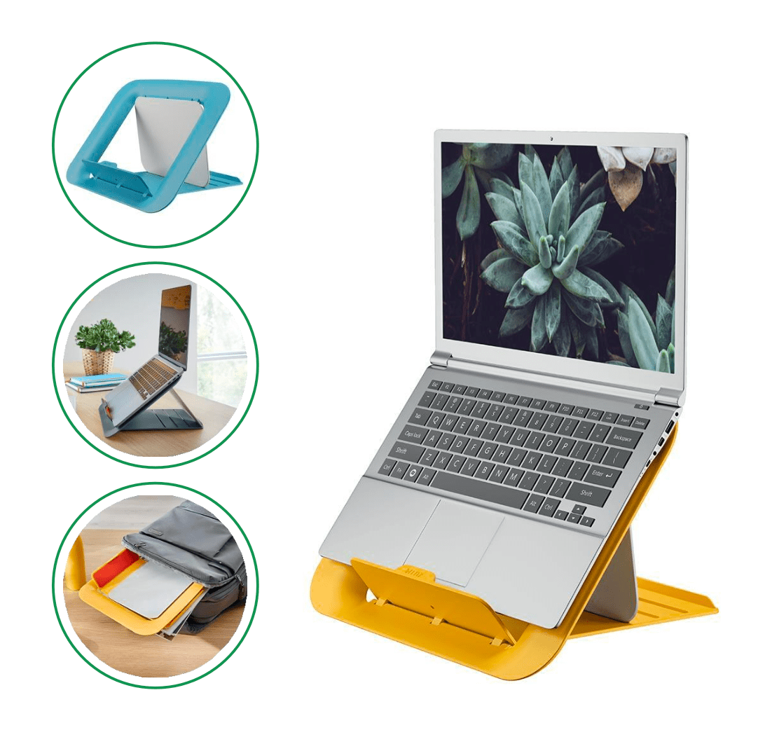 Leitz Adjustable Laptop Stand Workspace Ergonomics