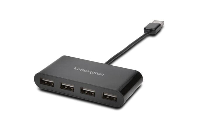 KENSINGTON USB 2.0 4-Port Hub Accessories Acco UK Ltd