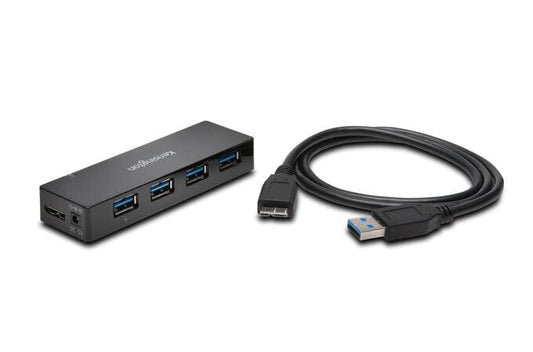 KENSINGTON UH4000C USB 3.0 4-Port Hub + Charging Accessories Acco UK Ltd