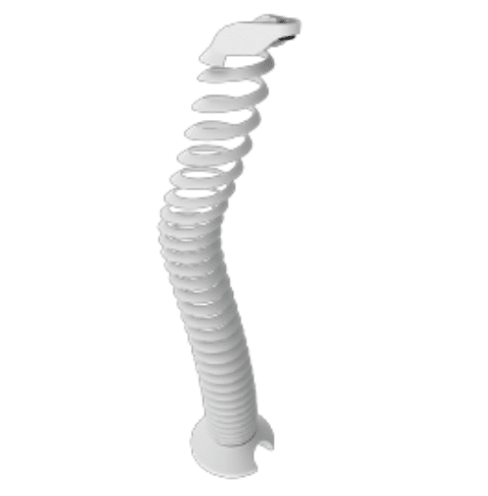 Spiral Cable Management Accessories CMD White
