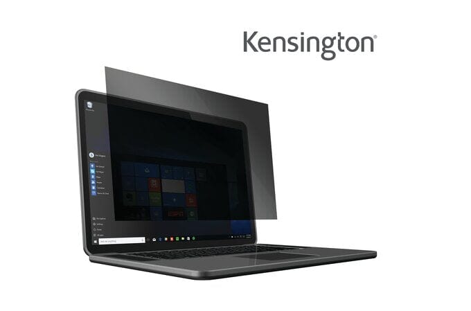 KENSINGTON 2-Way Removable Privacy Screen Filters For Laptops Accessories Acco UK Ltd 48.2cm 19" 16:9