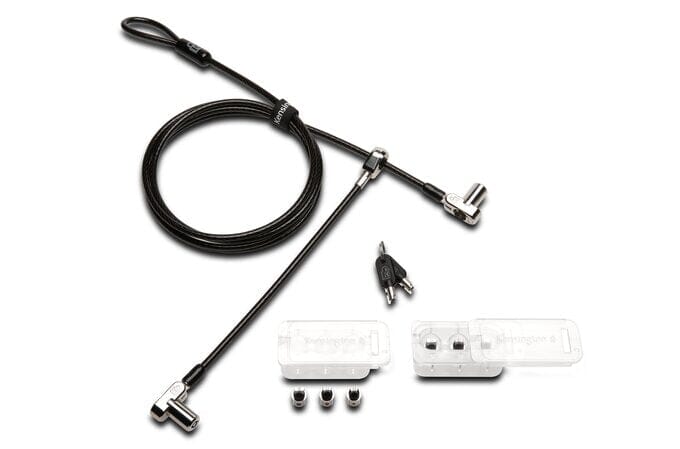 KENSINGTON Universal 3-in-1 Keyed Cable Lock with Twin Lockheads Accessories Acco UK Ltd