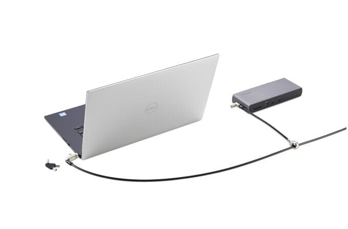 KENSINGTON Slim N17 2.0 Keyed Dual Head Laptop Lock for Wedge-Shaped Slots Accessories Acco UK Ltd