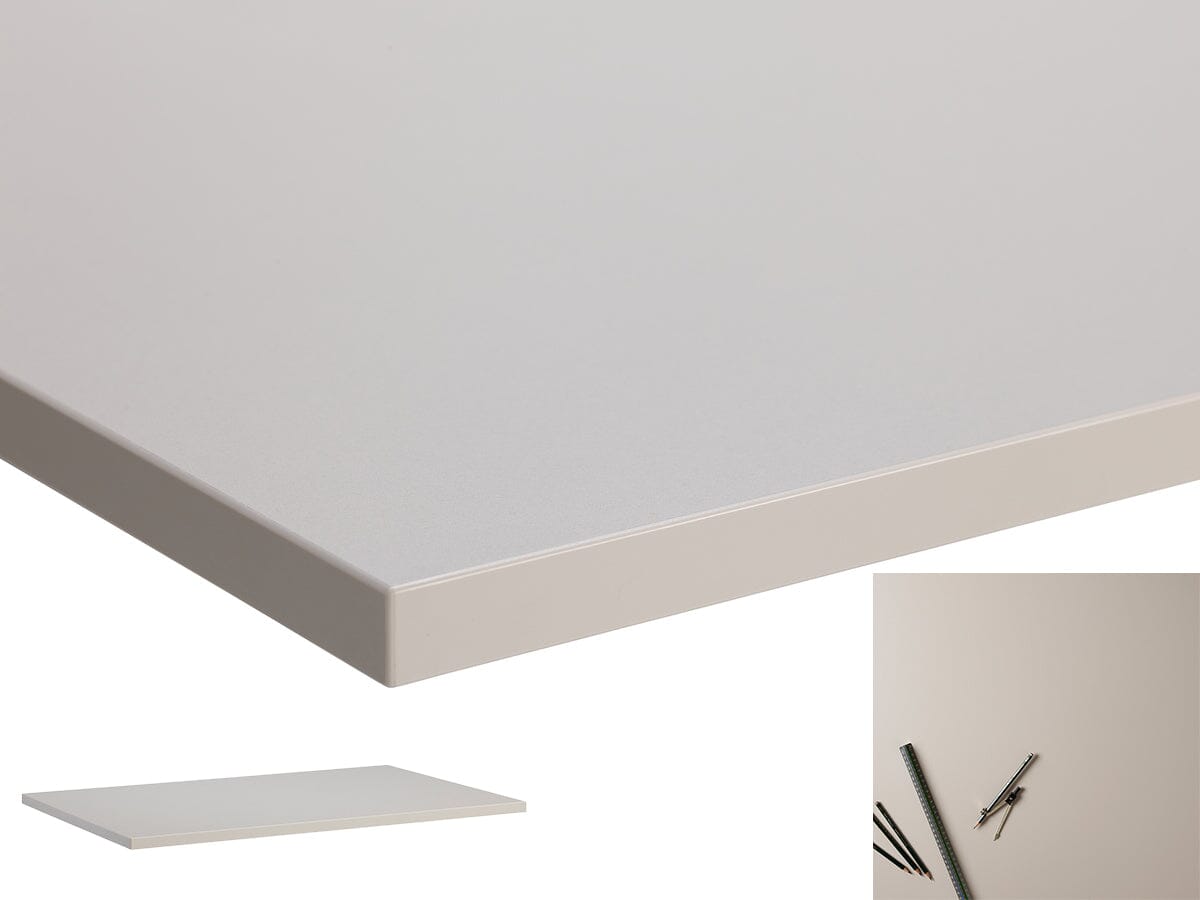 Lavoro Desk Tops - 700mm Square and Circular Desktops - 25mm Thick Accessories Lavoro Cashmere 700x700