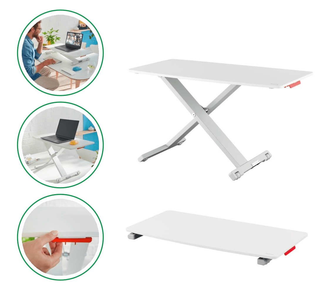 Leitz Standing Desk Converter Accessories Acco UK Ltd