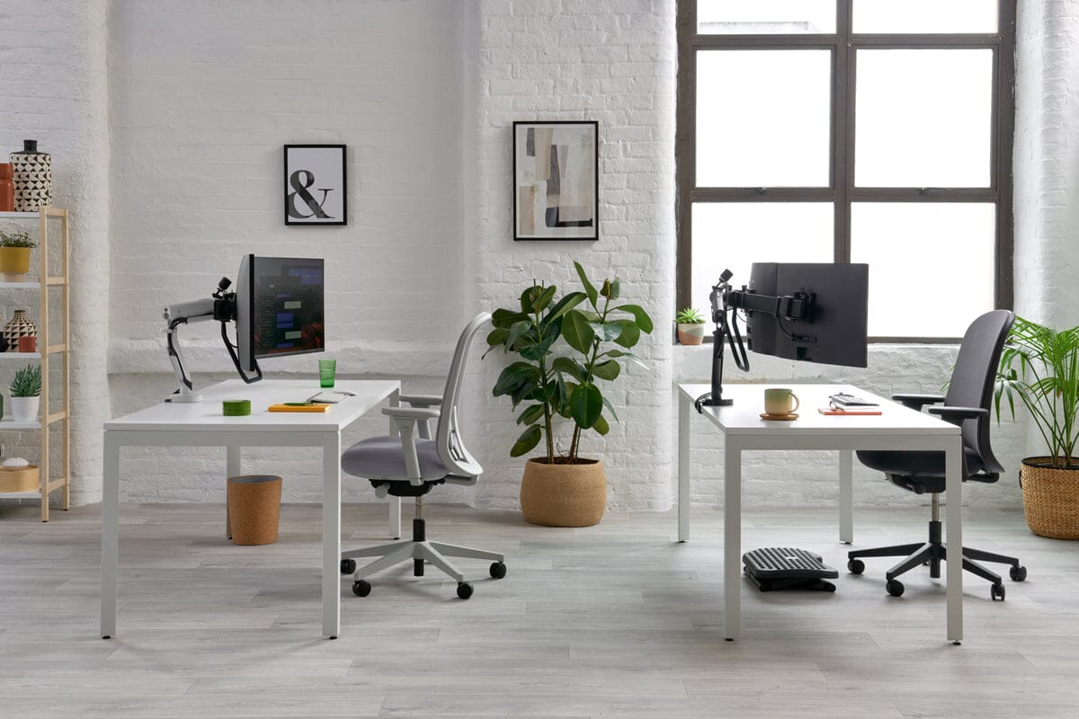 Colebrook Bosson Saunders Flo X Dual Monitor Arm Accessories Colebrook Bosson Saunders
