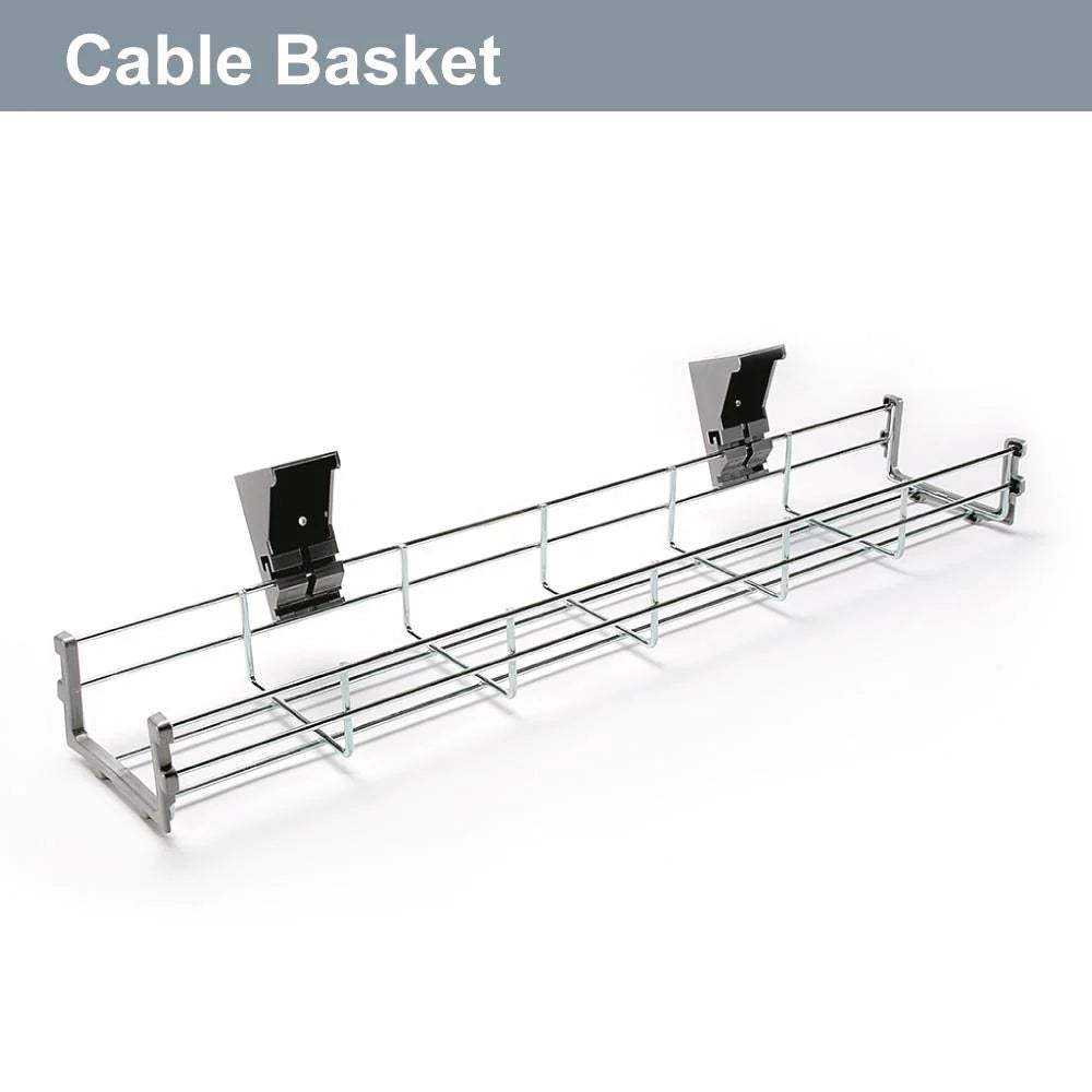 Yo-Yo Cable Basket Accessories Yo-Yo Office Silver