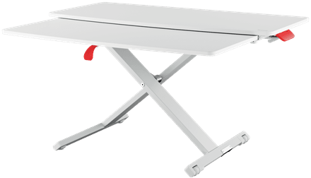 Leitz Standing Desk Converter with Tray Accessories Acco UK Ltd
