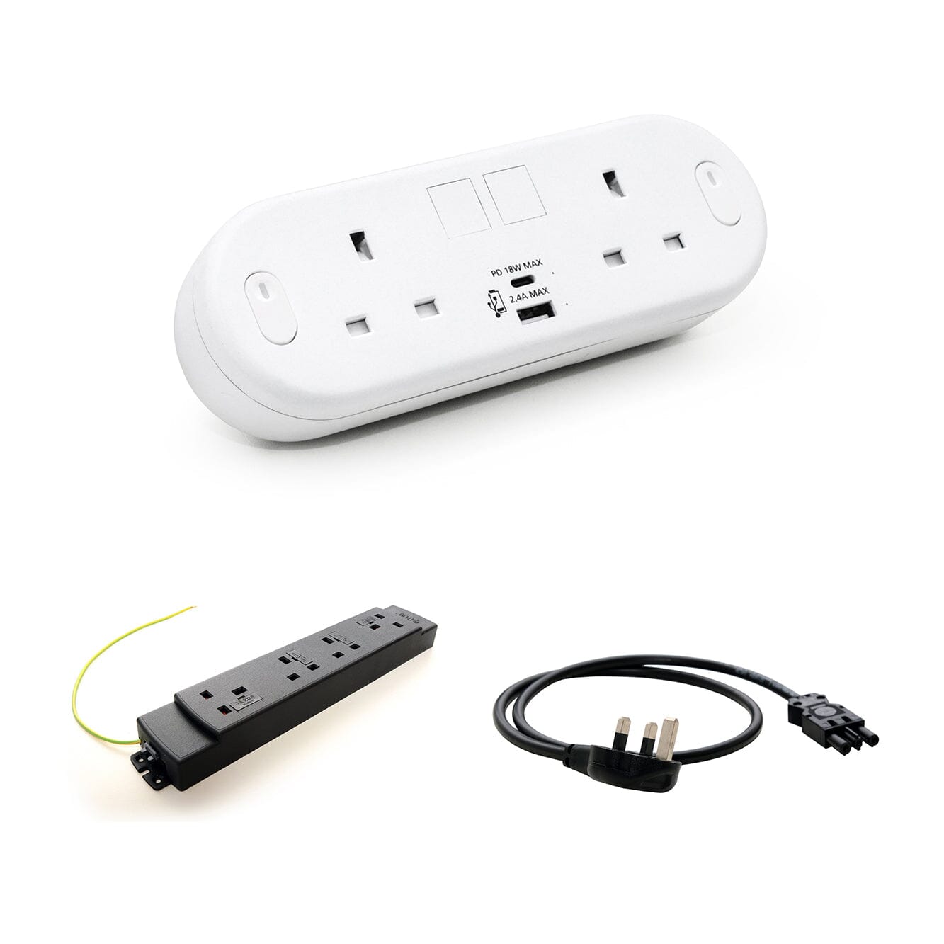 Homeworker Product Bundle 4 Accessories CMD White