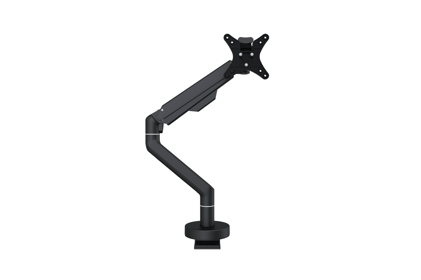 Reach Plus Single Monitor Arm Accessories CMD Black