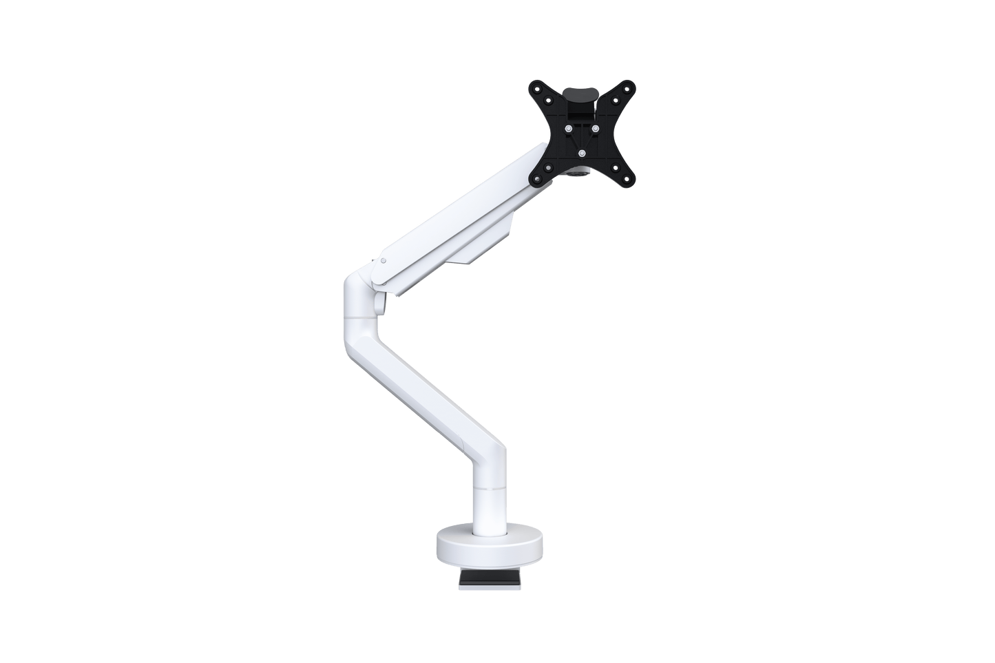 Reach Plus Single Monitor Arm Accessories CMD White