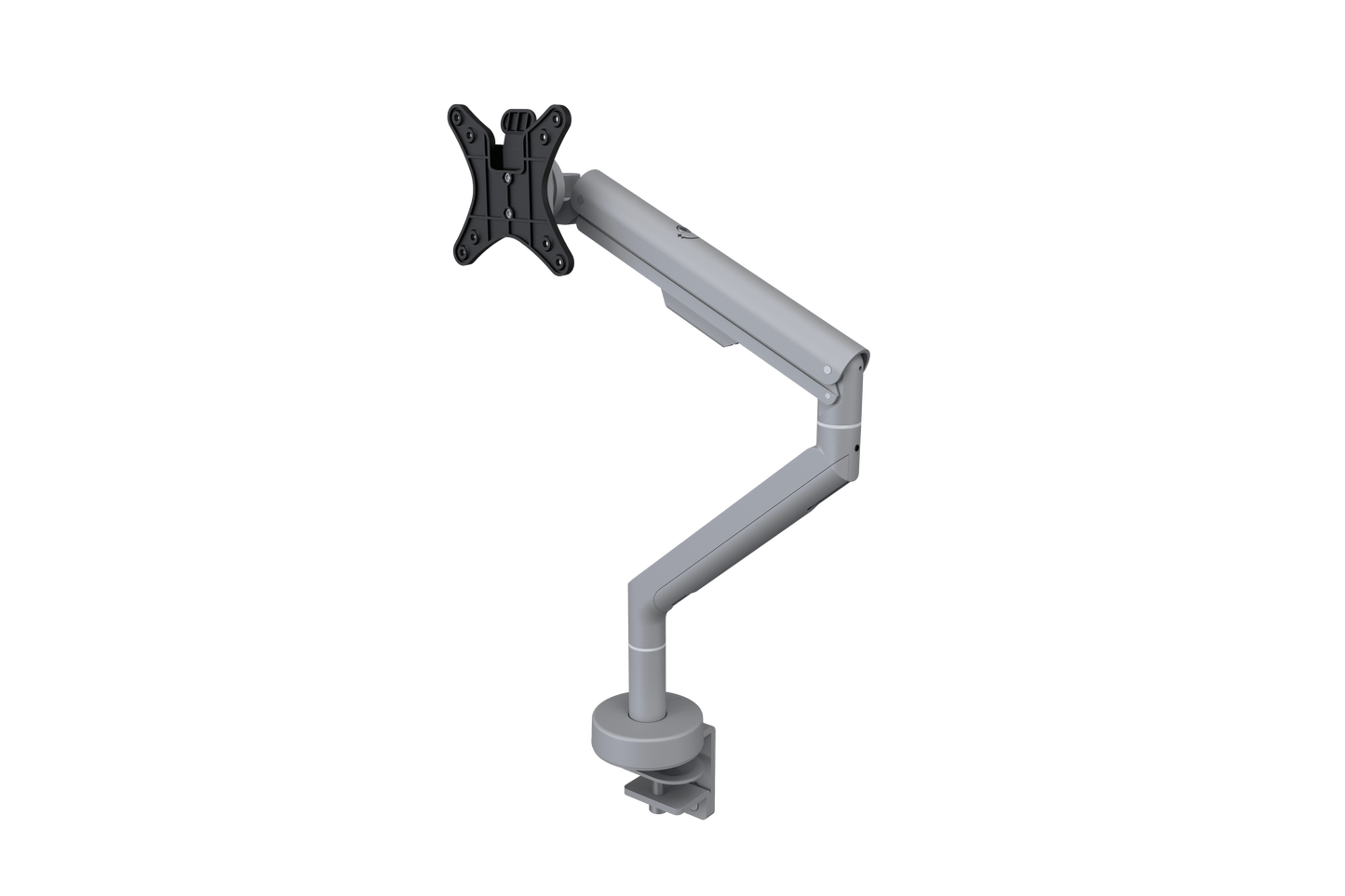 Reach Single Monitor Arm Accessories CMD Silver