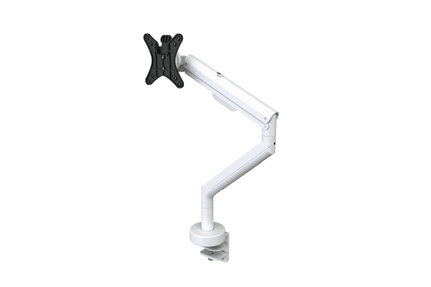 Reach Single Monitor Arm Accessories CMD White