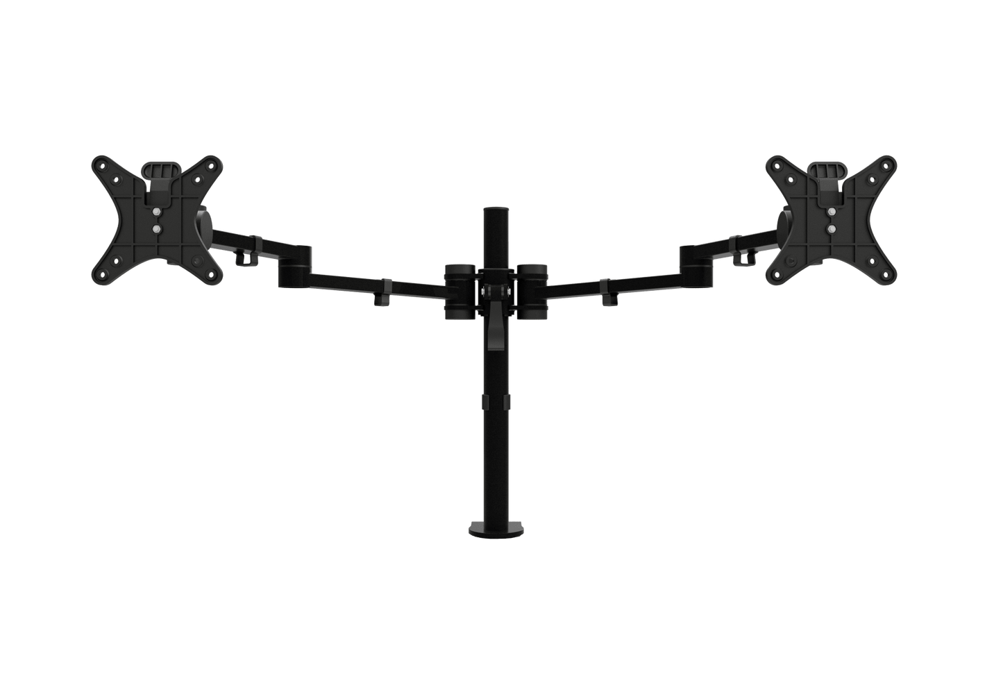 Vision S Double Monitor Arm Accessories CMD Black