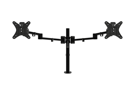Vision S Double Monitor Arm Accessories CMD Black