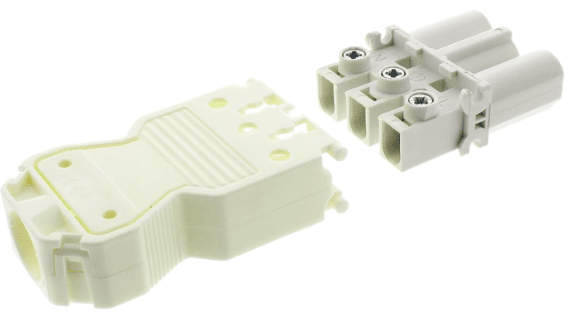 16 Series Self-Fit Connectors - Pack of 10 Accessories CMD White Male