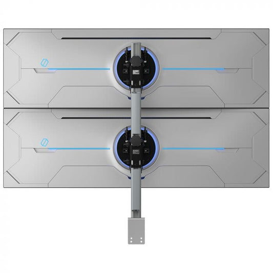 Atdec Super Heavy Duty Dual Mount & Desk Clamp Accessories Atdec Silver