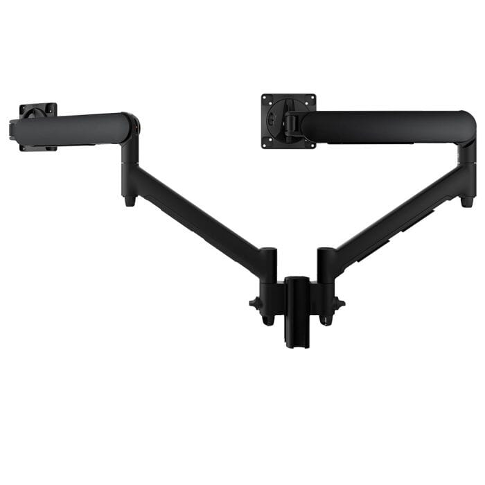 Atdec Dual Dynamic Arms on Short Post Accessories Atdec Black Bolt Through