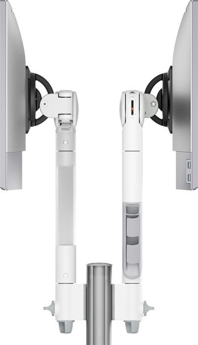 Atdec Dual Dynamic Arms on Short Post Accessories Atdec