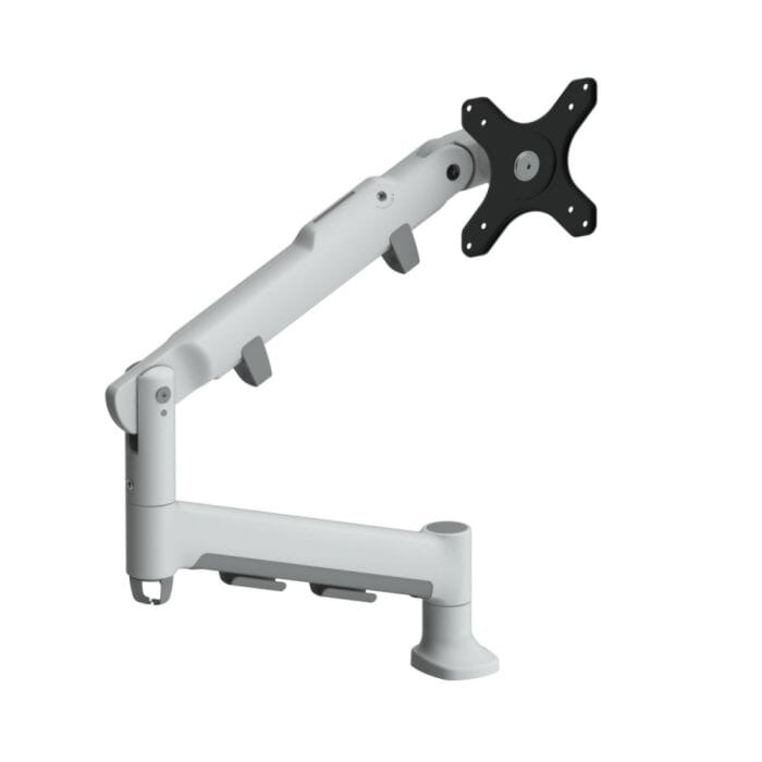 Atdec Single White Dynamic Arm Accessories Atdec F Clamp