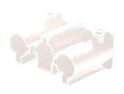 16 Series Blanking Plugs Accessories CMD White Female