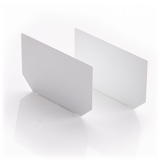 Lavoro Cable Tray End Caps Accessories Lavoro White