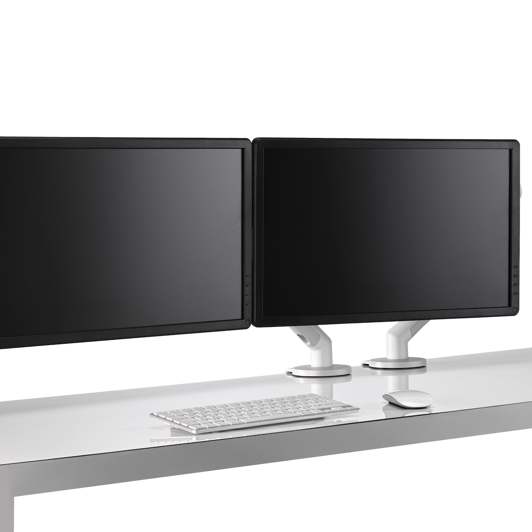 Colebrook Bosson Saunders Flo Two Single Monitor Arm Accessories Colebrook Bosson Saunders