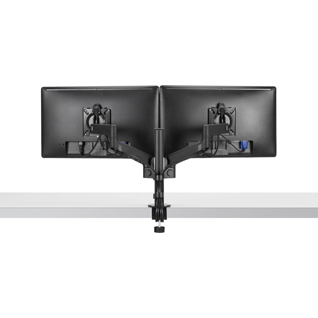 Colebrook Bosson Saunders Lima Dual Monitor Arm - e-furniture
