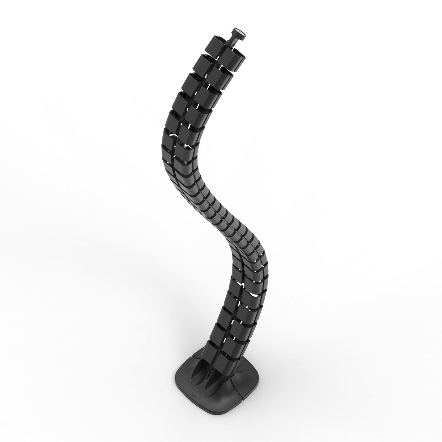 Metalicon Linx Magnetic Vertical Cable Spine for Height Adjustable Desks Accessories Metalicon Black