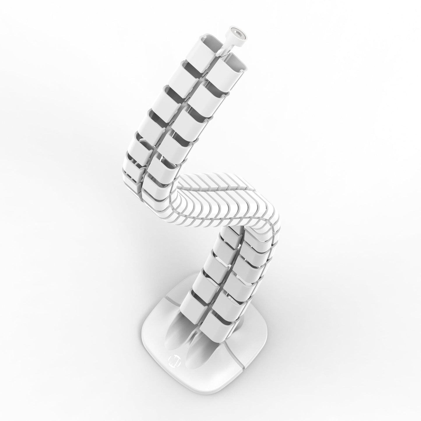 Metalicon Linx Magnetic Vertical Cable Spine for Regular Height Desks Accessories Metalicon White