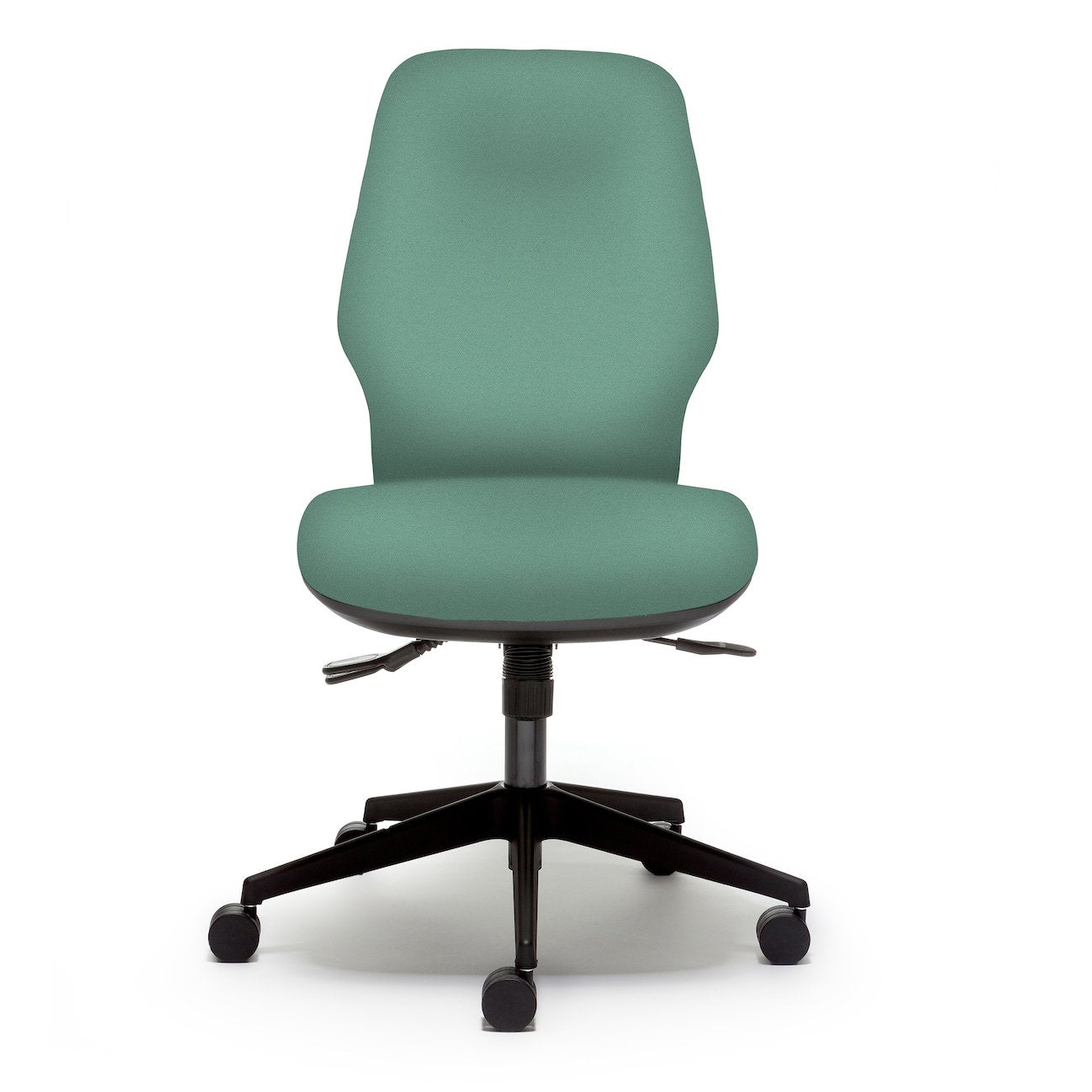 Orthopaedica 200 Series Task Chair Accessories Torasen Green No Arms Independent Mechanism