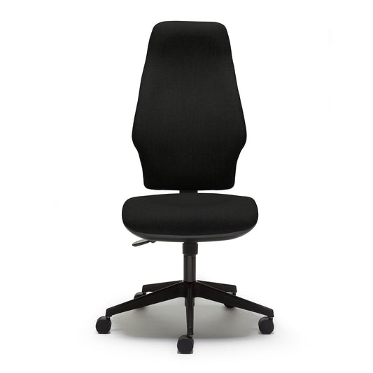 Orthopaedica 300 Series Task Chair Accessories Torasen Black No Arms Synchronised Mechanism