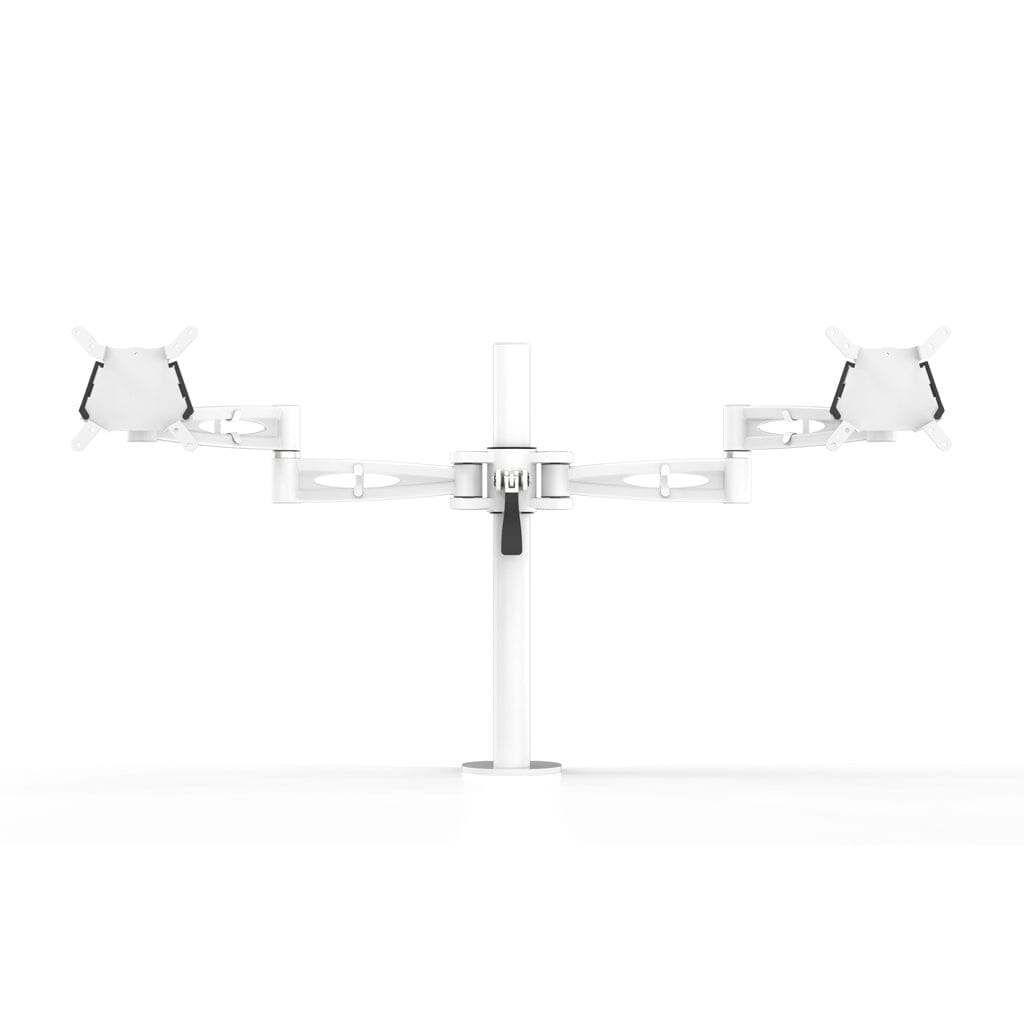 Metalicon Kardo Dual Monitor Arm Accessories Metalicon White