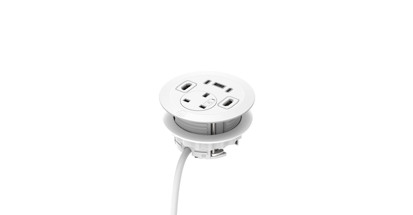 Solo Plus Power Module with Triple USB and 2 HDMI Models Accessories Metalicon White