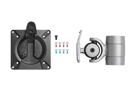 Wishbone C-Post with Plastic Quick Release Accessories Colebrook Bosson Saunders Silver