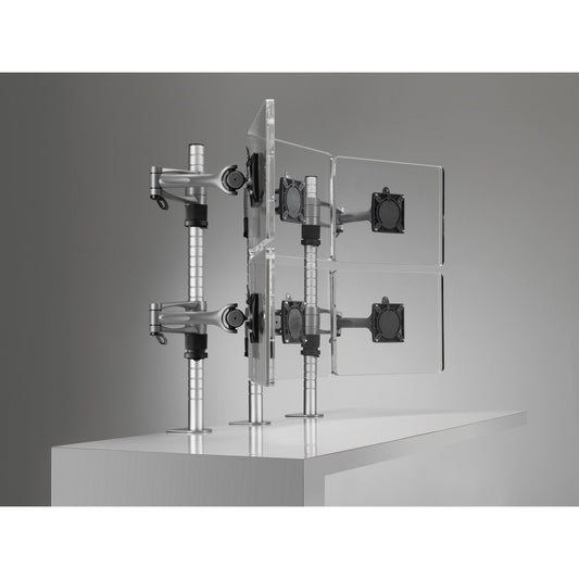 Wishbone Multiple Configuration LCD LED Desk Mounted Monitor Arm Stand Six Monitors Accessories Colebrook Bosson Saunders