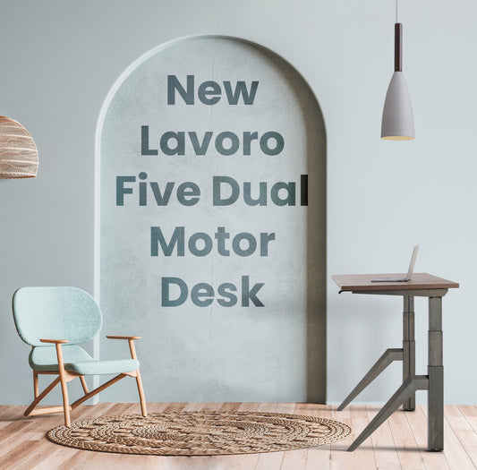 New Lavoro Five Dual Motor Desk