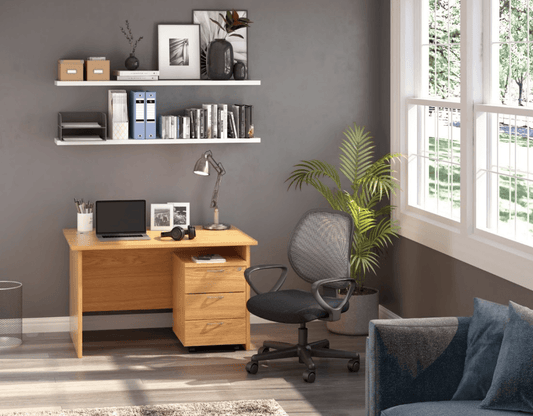 Soho Working Desk, Pedestal and Chair Bundle Whilst Stocks Last