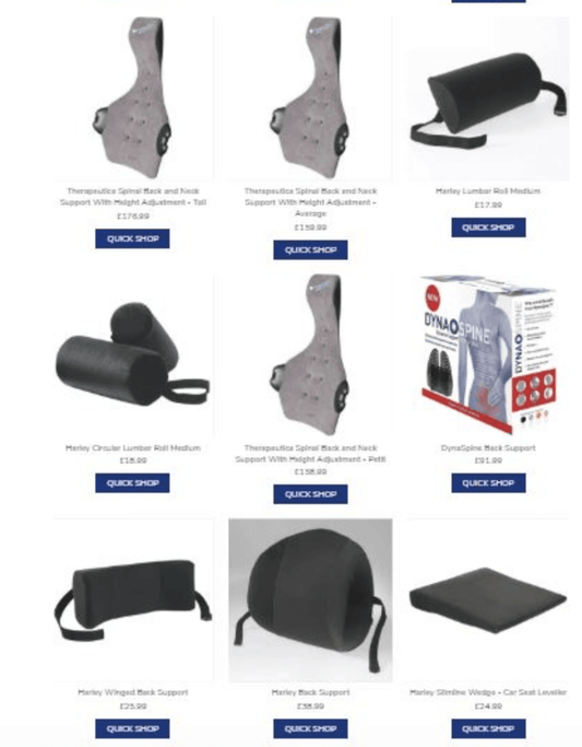Back Pain - we can help..