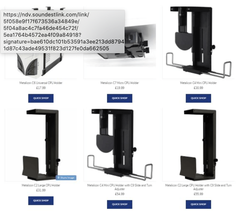 Free up Valuable Space on your Desk with our range of CPU Holders