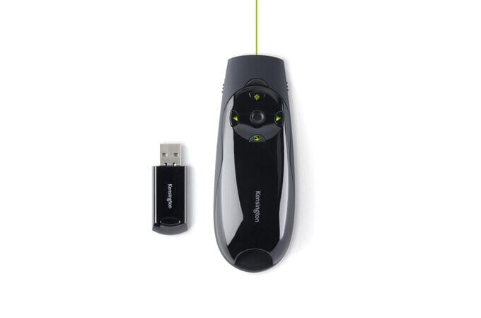 KENSINGTON Presenter Expert™ Wireless Cursor Control with Green Laser Accessories Acco UK Ltd   