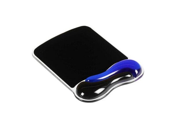 KENSINGTON Duo Gel Mouse Pad Wrist Rest Accessories Acco UK Ltd Blue  