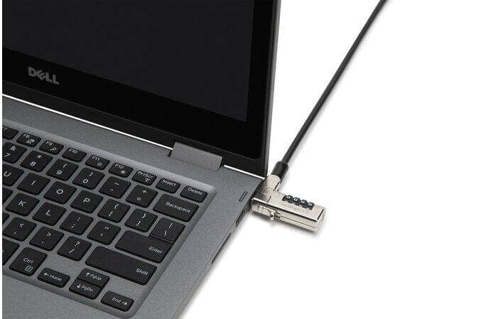 KENSINGTON Slim N17 Combination Laptop Lock for Wedge-Shaped Slots - e-furniture