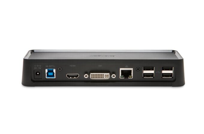 KENSINGTON SD3600 5Gbps USB 3.0 Dual 2K Docking Station - HDMI/DVI-I/VGA - Windows - e-furniture