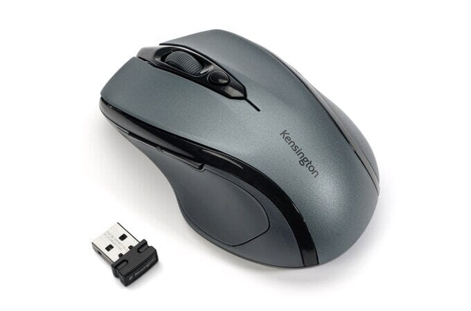 KENSINGTON Pro Fit® Mid-Size Wireless Mouse Accessories Acco UK Ltd Grey  