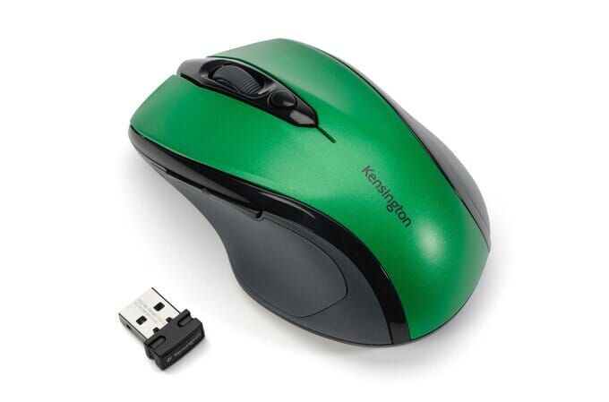 KENSINGTON Pro Fit® Mid-Size Wireless Mouse Accessories Acco UK Ltd Green  